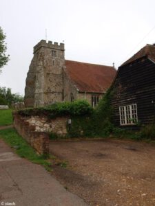 Opmerkelijke kerk op Isle of Wight