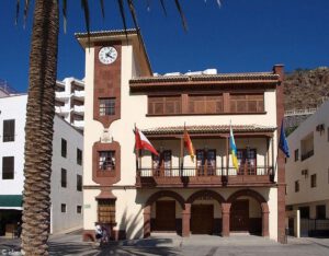 Het stadhuis van San Sebastian
