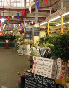 Die Markthalle von Saint Helier